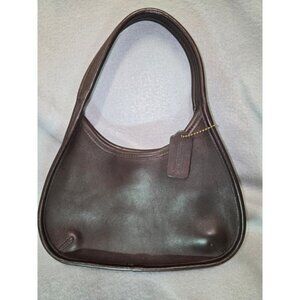 Vintage COACH Ergo Mini Satchel Hobo Bag D 9027 - Dark Brown